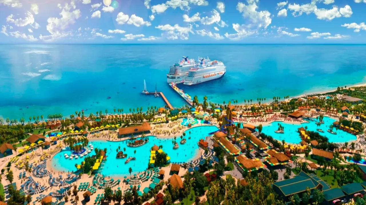 Celebration Key from the air