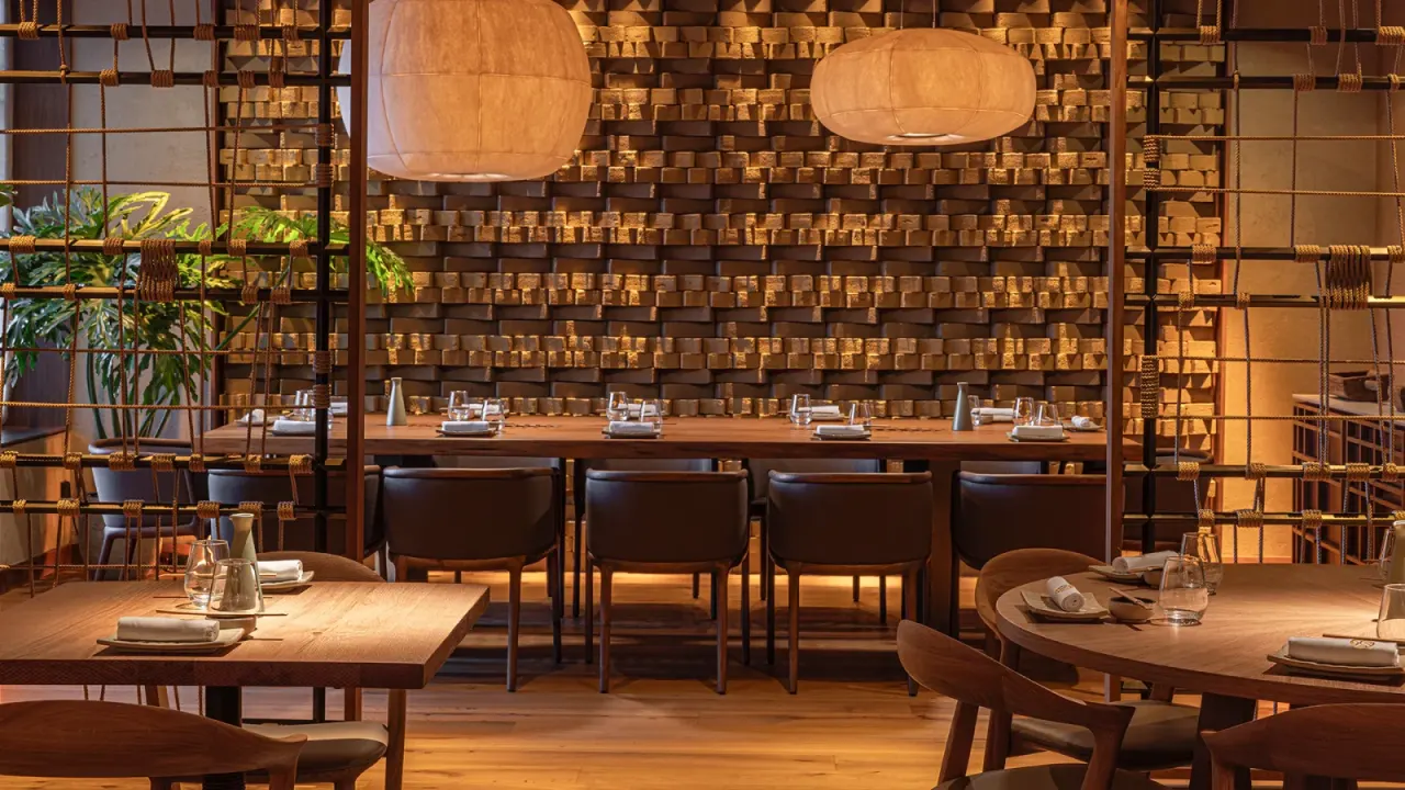 The dining room at Osaka Madrid